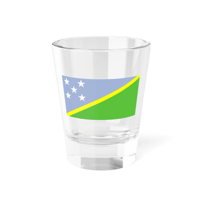 Flag of Solomon Islands WFB 2000 (Solomon Islands) Shot Glass 1.5oz