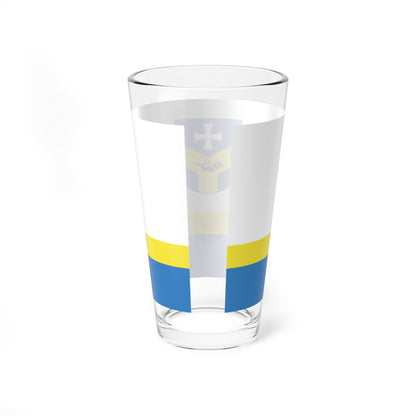 Baran city flag (Belarus) Pint Glass 16oz