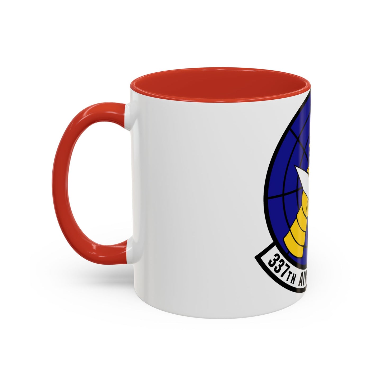 337 Air Control Squadron AETC (U.S. Air Force) Accent Coffee Mug