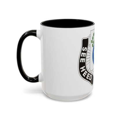 635 Military Intelligence Battalion (U.S. Army) Accent Coffee Mug