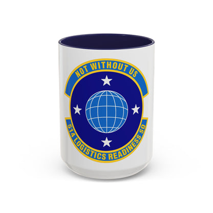 514 Logistics Readiness Squadron AFRC (U.S. Air Force) Accent Coffee Mug