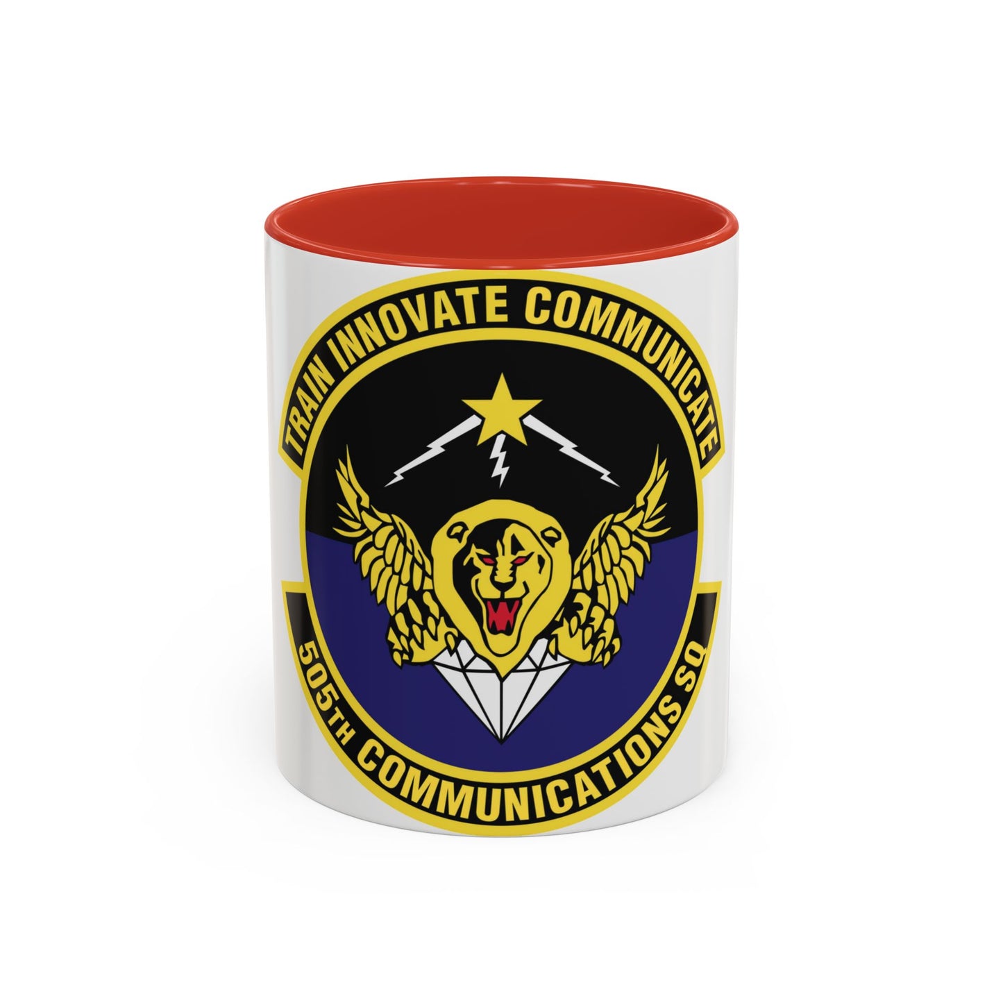 505th Communications Squadron (U.S. Air Force) Accent Coffee Mug