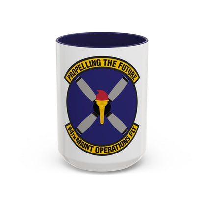 94th Maintenance Operations Flight (U.S. Air Force) Accent Coffee Mug
