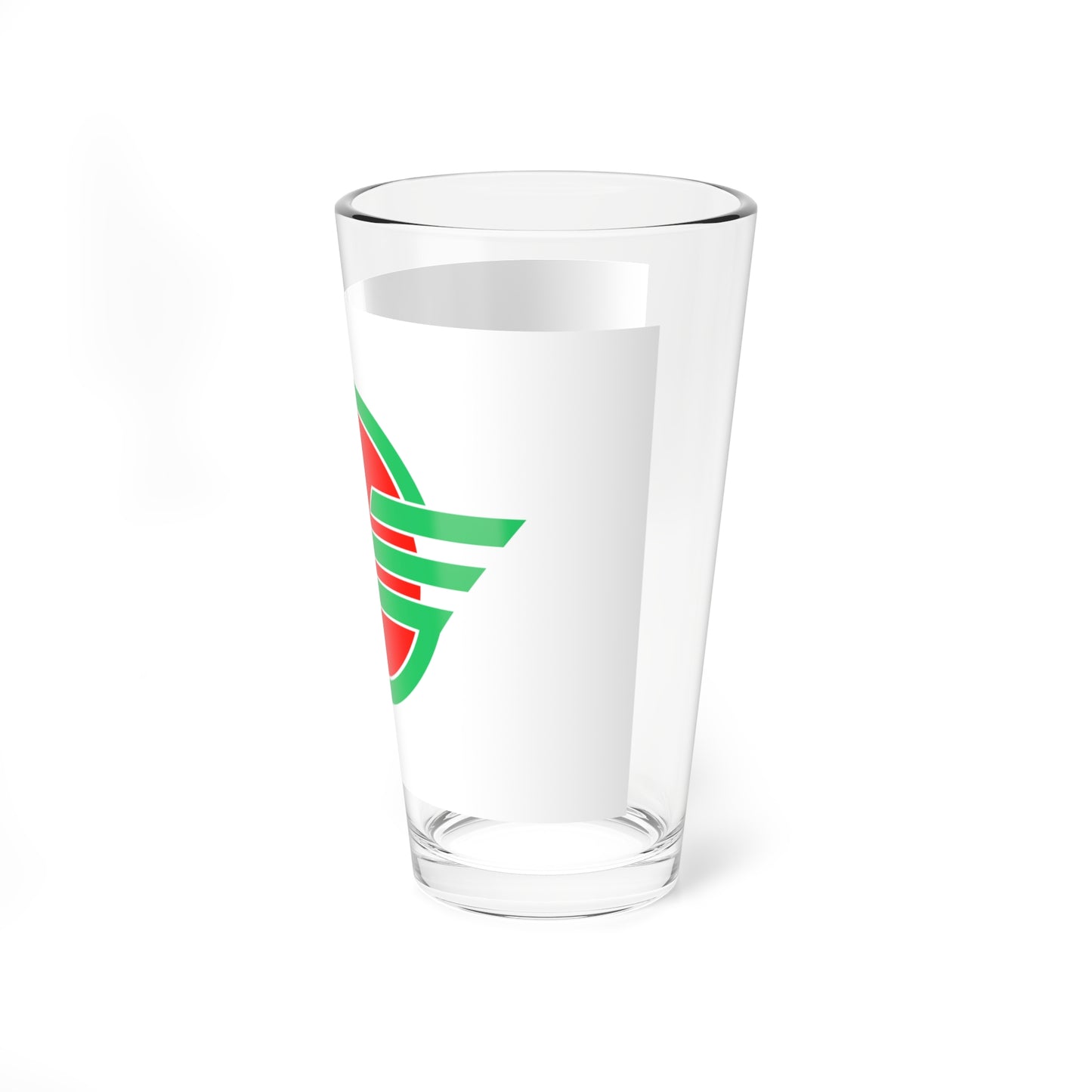 Flag of Mishima Kagoshima (Japan) Pint Glass 16oz