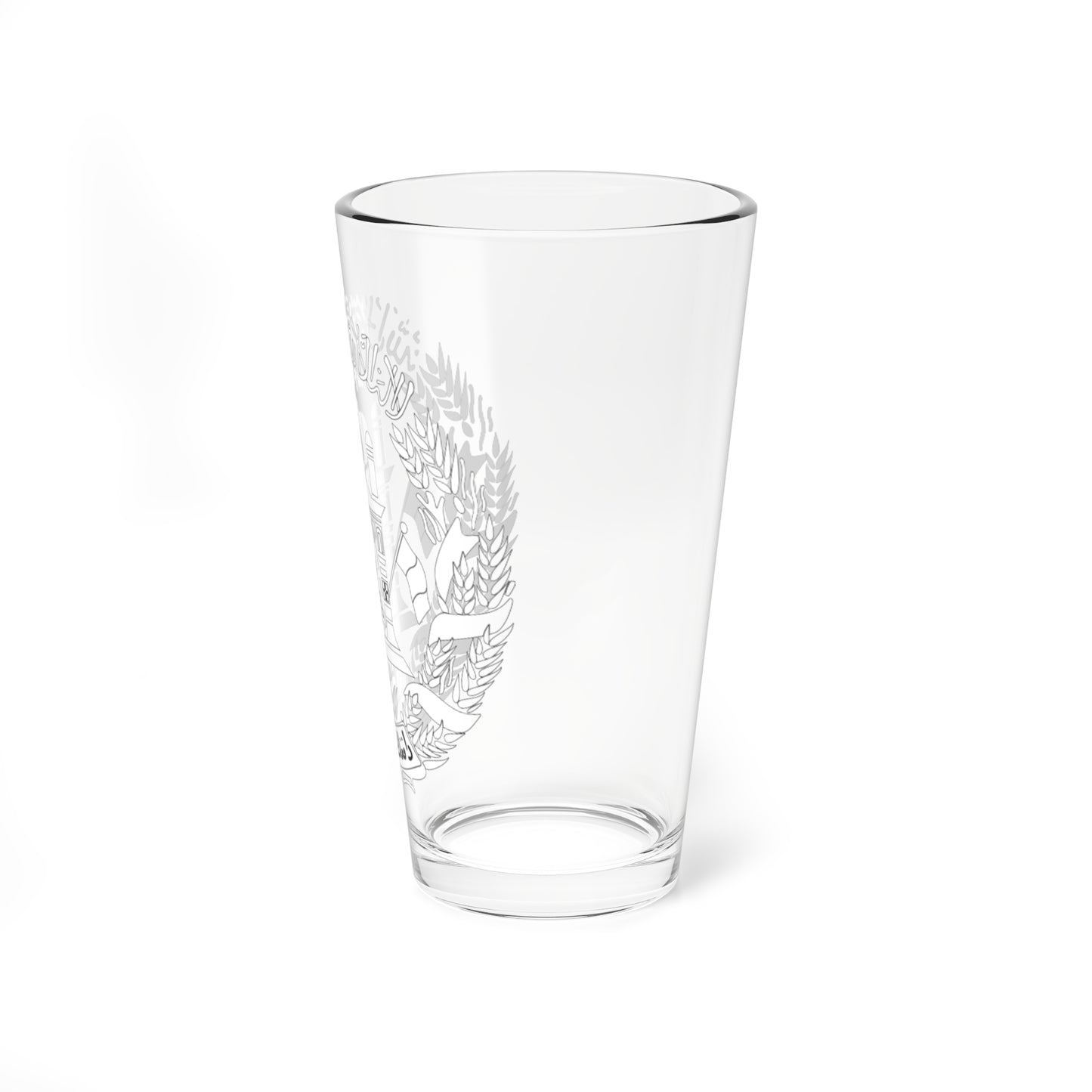 Emblem of Afghanistan 2002-2004 (Afghanistan) (Coat of Arms) Pint Glass 16oz