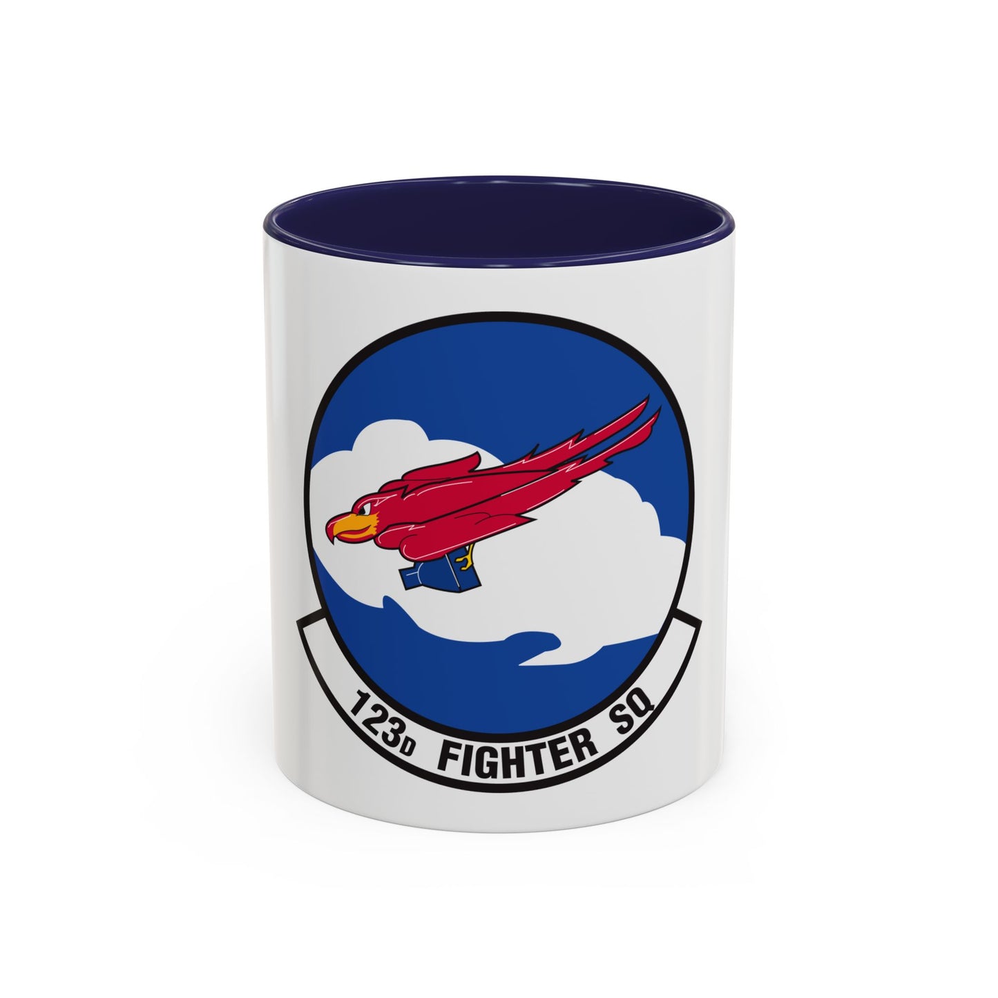 123 Fighter Squadron (U.S. Air Force) Accent Coffee Mug