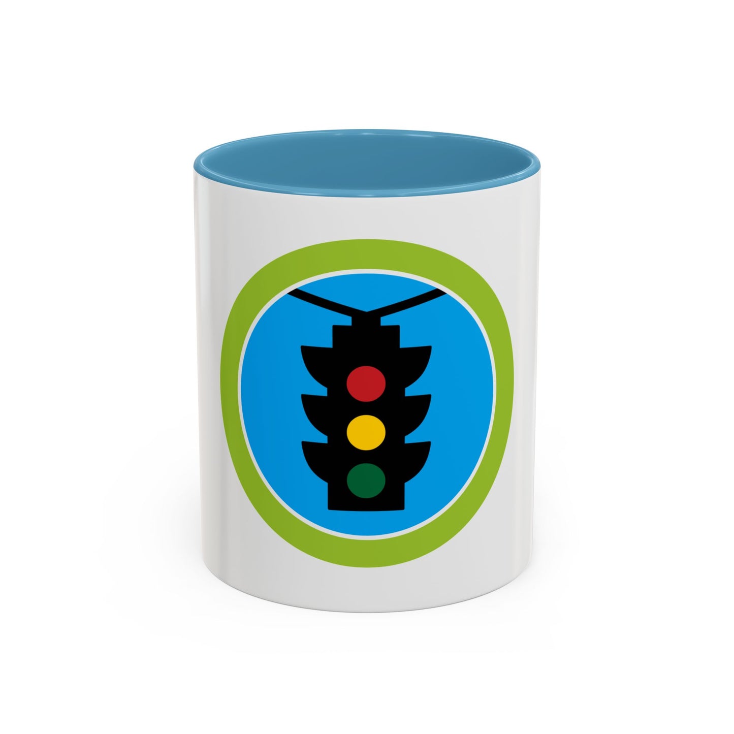 Traffic Safety (Boy Scout Merit Badge) Accent Coffee Mug