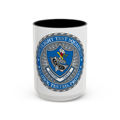 10th Flight Test Sq (U.S. Air Force) Accent Coffee Mug