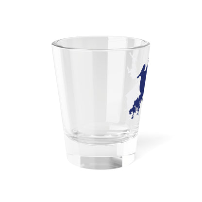Flag Map of the Panama Canal Zone 1903-1979 (Panama) Shot Glass 1.5oz