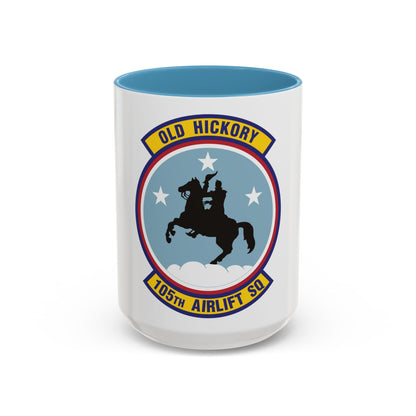 105th Airlift Squadron 2 (U.S. Air Force) Accent Coffee Mug