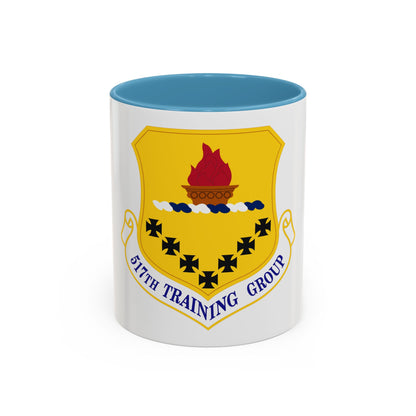 517 Training Group AETC (U.S. Air Force) Accent Coffee Mug