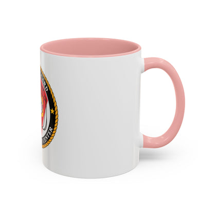 USCG MARINE SAFETY CENTER (U.S. Coast Guard) Accent Coffee Mug