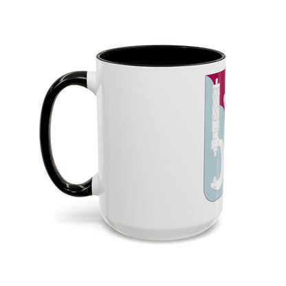 55 Maintenance Battalion (U.S. Army) Accent Coffee Mug