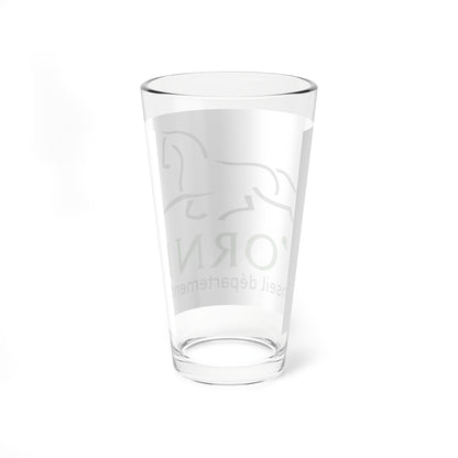 Flag of the Department of Orne (France) Pint Glass 16oz