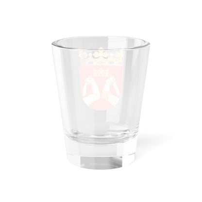 Karjalan historiallisen maakunnan vaakuna (Finland) (Coat of Arms) Shot Glass 1.5oz