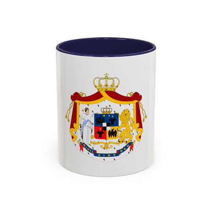 Coat of arms of Principality of Romania (1867-1872) - Accent Coffee Mug