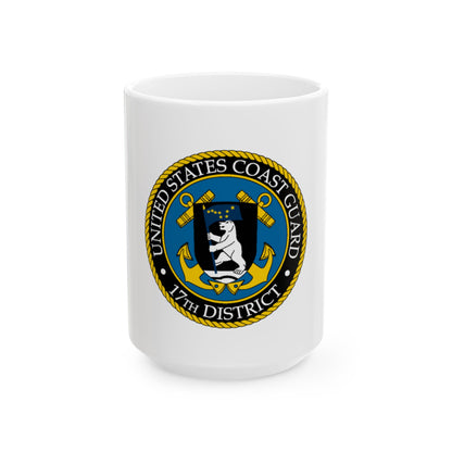 USCG 17th District (U.S. Coast Guard) White Coffee Mug