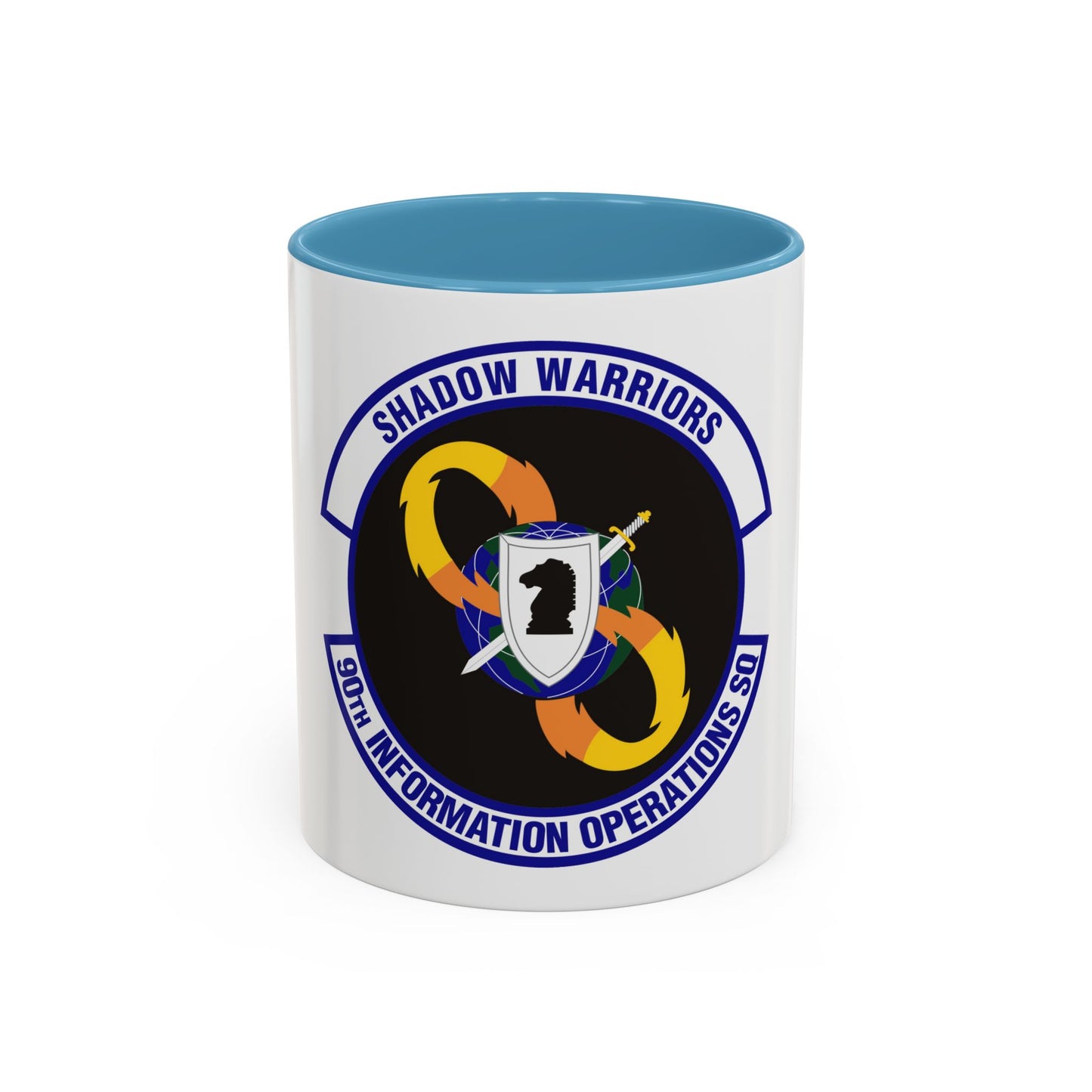 90th Information Operations Squadron (U.S. Air Force) Accent Coffee Mug