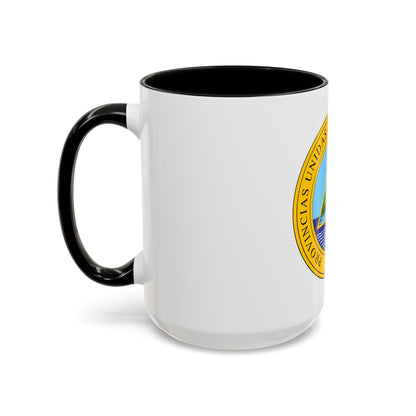 Coat of arms of the United Provinces of Central America - Accent Coffee Mug