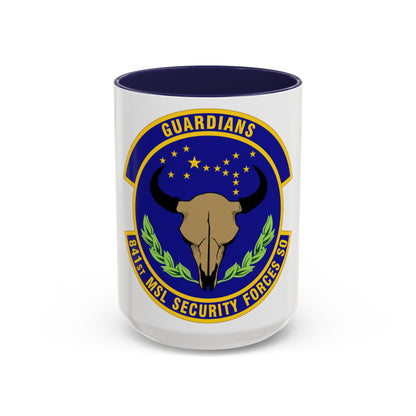 841 Missile Security Forces Squadron AFGSC (U.S. Air Force) Accent Coffee Mug