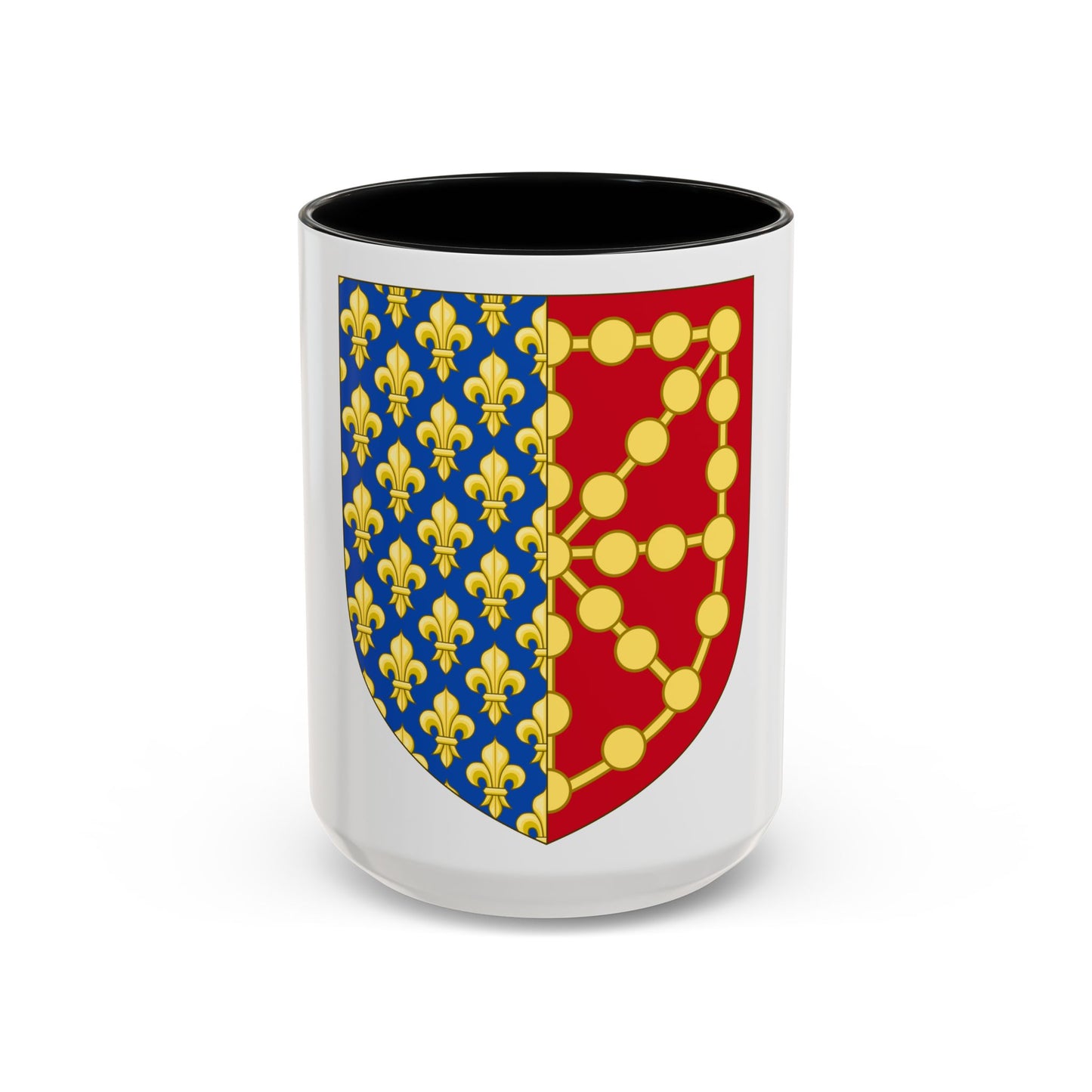 Royal Coat of Arms of Navarre (1285-1328) - Accent Coffee Mug