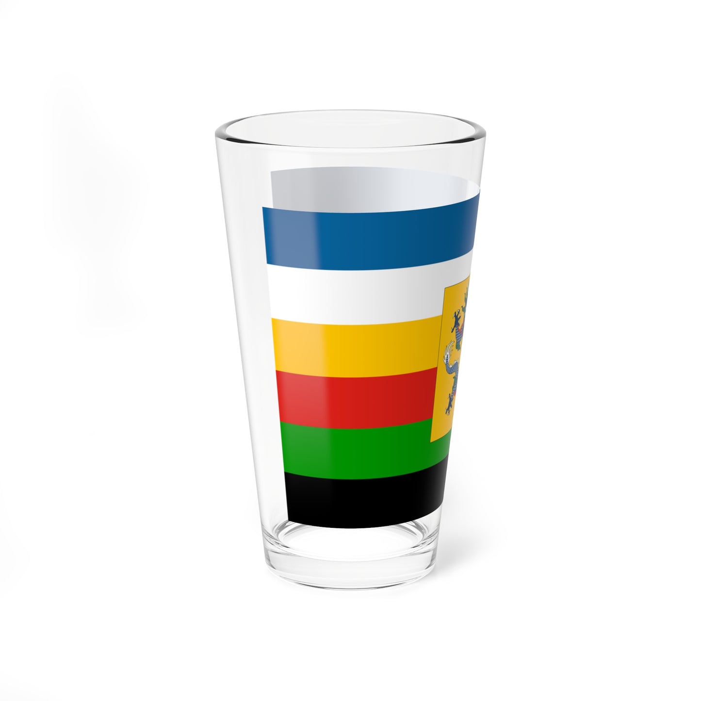 Imperial Chinese Navy Admirals Flag 1905-1909 (China) Pint Glass 16oz