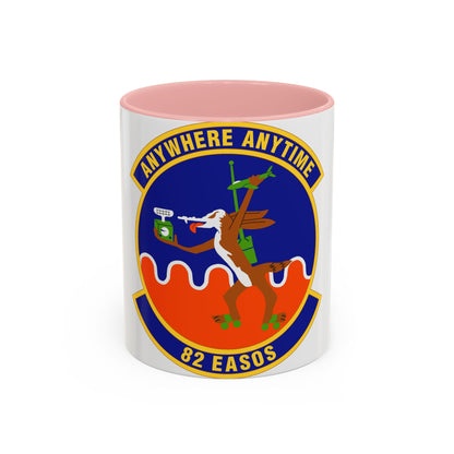 82d Expeditionary Air Support Operations Squadron (U.S. Air Force) Accent Coffee Mug