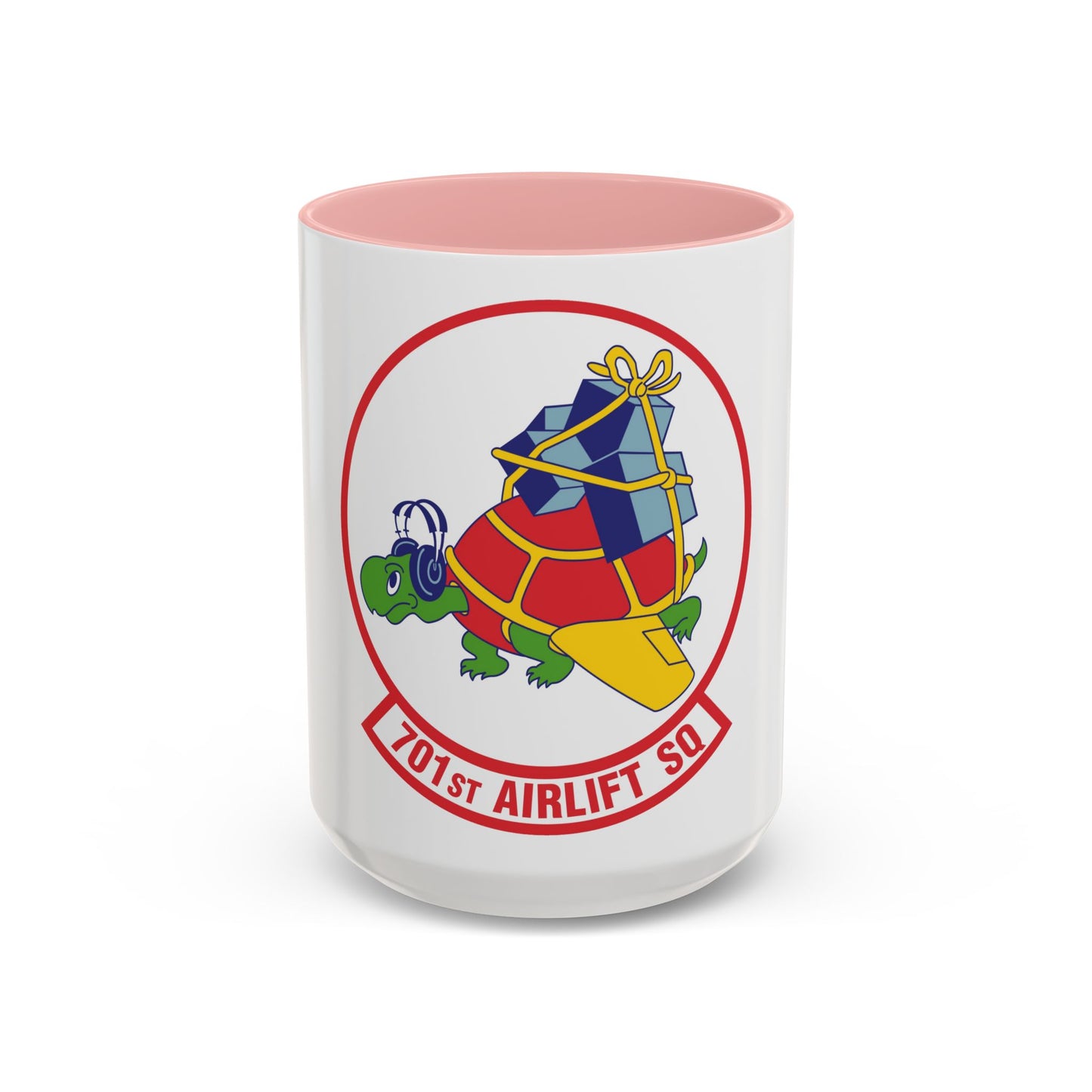 701st Airlift Squadron (U.S. Air Force) Accent Coffee Mug
