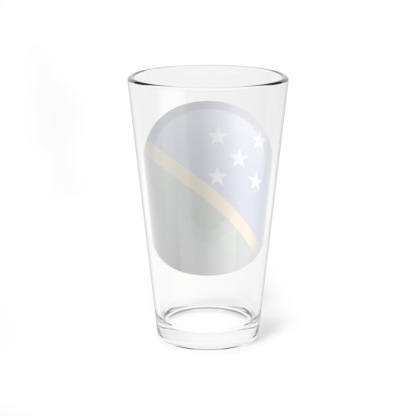 Flag orb Solomon Islands (Solomon Islands) Pint Glass 16oz