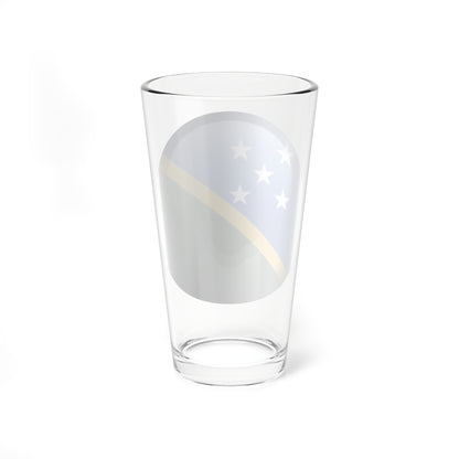 Flag orb Solomon Islands (Solomon Islands) Pint Glass 16oz