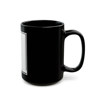 Matthew T. Lutz, Bust Portrait, Facing Front (U.S. Civil War) Black Coffee Mug
