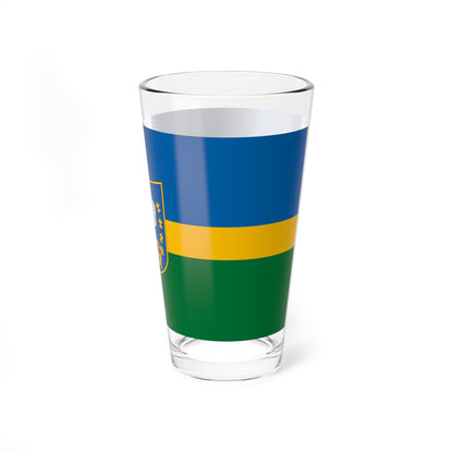 Flag of Nemesvita (Hungary) Pint Glass 16oz