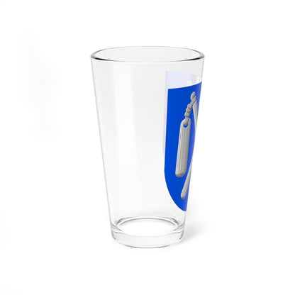 Teuva.vaakuna (Finland) (Coat of Arms) Pint Glass 16oz