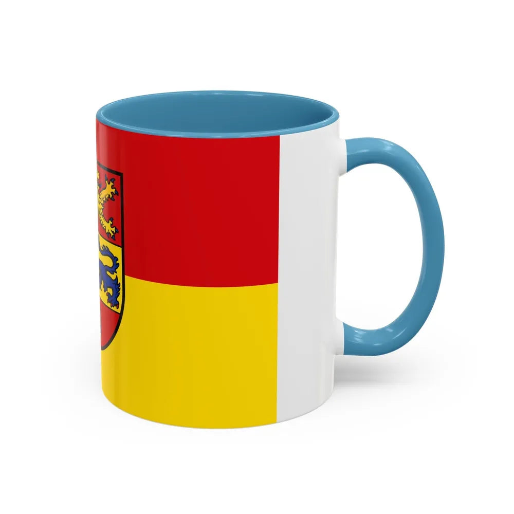 Flag of Goettingen Germany - Accent Coffee Mug-Go Mug Yourself