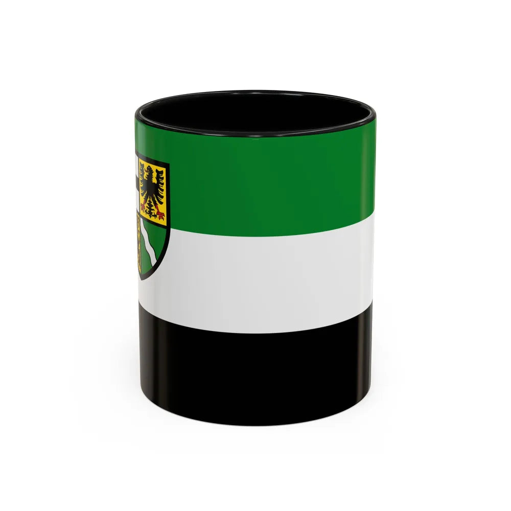 Flag of Ahrweiler Germany - Accent Coffee Mug-11oz-Black-Go Mug Yourself