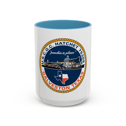 USCGC Hatchet 75309 Galveston TX (U.S. Coast Guard) Accent Coffee Mug