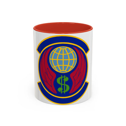 355 Comptroller Squadron ACC (U.S. Air Force) Accent Coffee Mug