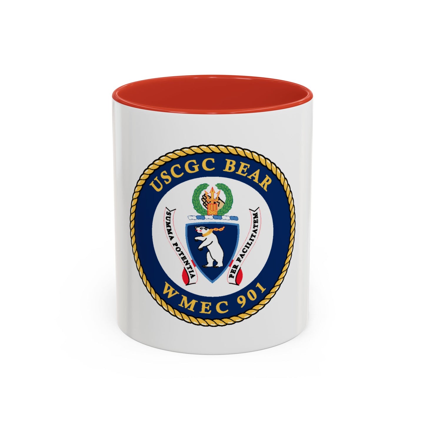 USCGC Bear WMEC 901 (U.S. Coast Guard) Accent Coffee Mug