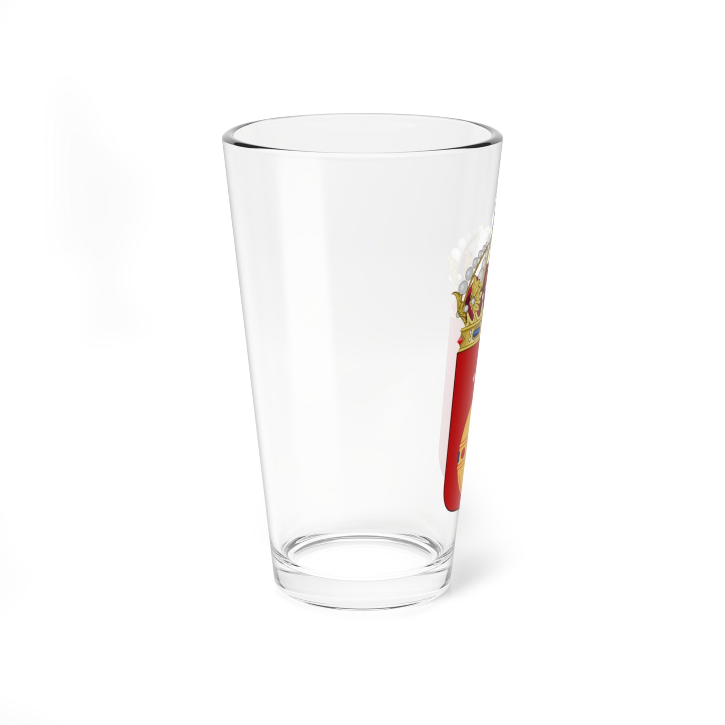 Uppsalas läns vapen (Sweden) (Coat of Arms) Pint Glass 16oz