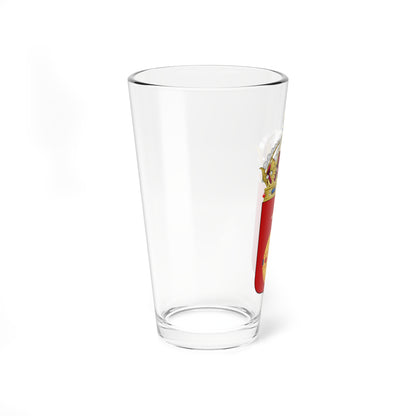 Uppsalas läns vapen (Sweden) (Coat of Arms) Pint Glass 16oz