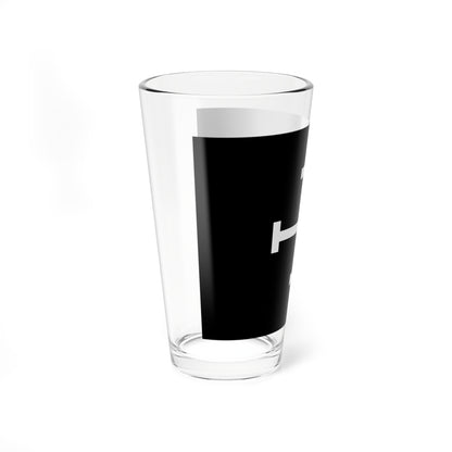 Flag of the Puerto Rican Nationalist Party (United States) Pint Glass 16oz