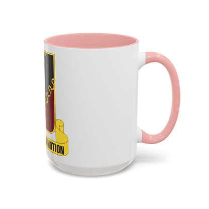 220th Transportation Battalion (U.S. Army) Accent Coffee Mug