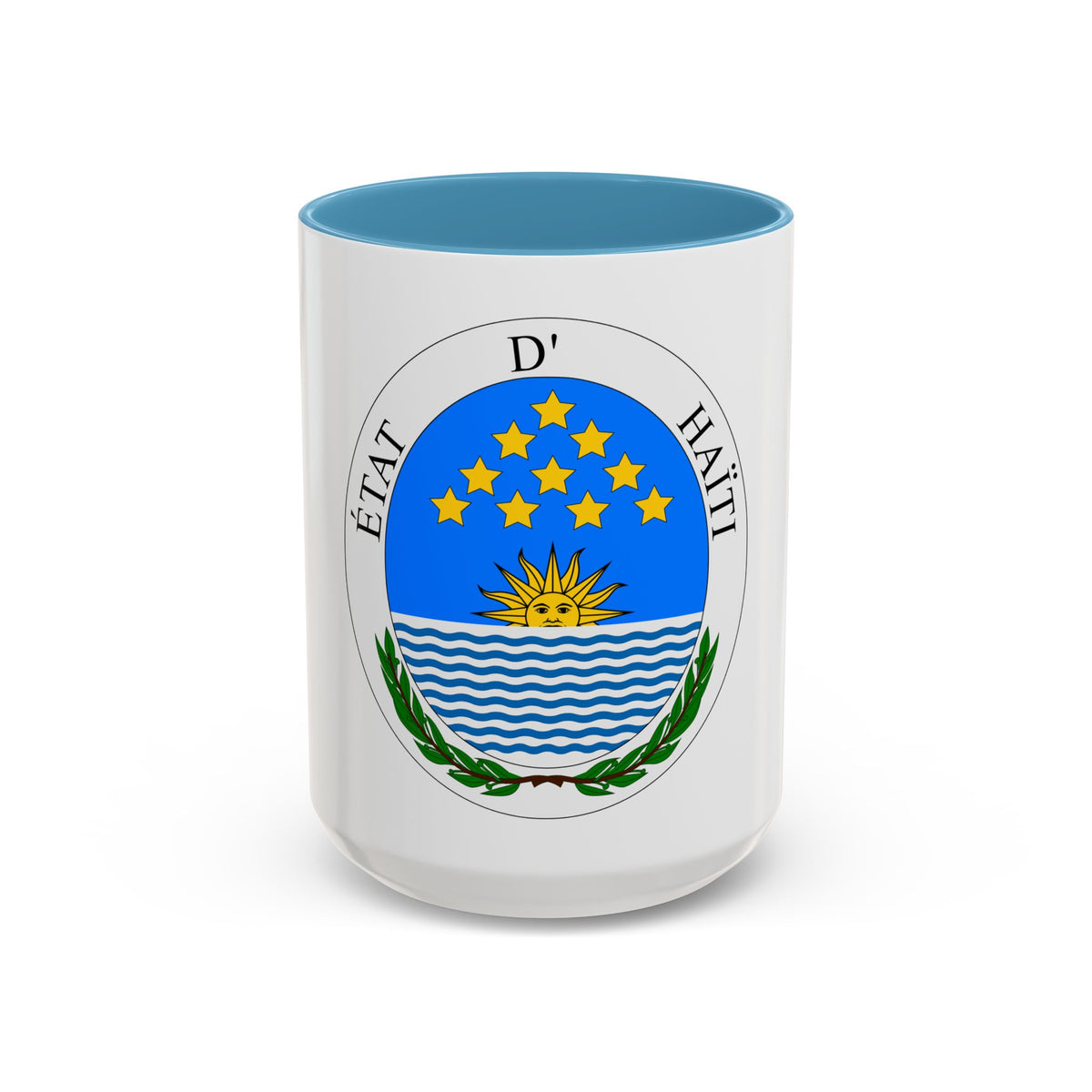 Seal of State of Haiti - Accent Coffee Mug