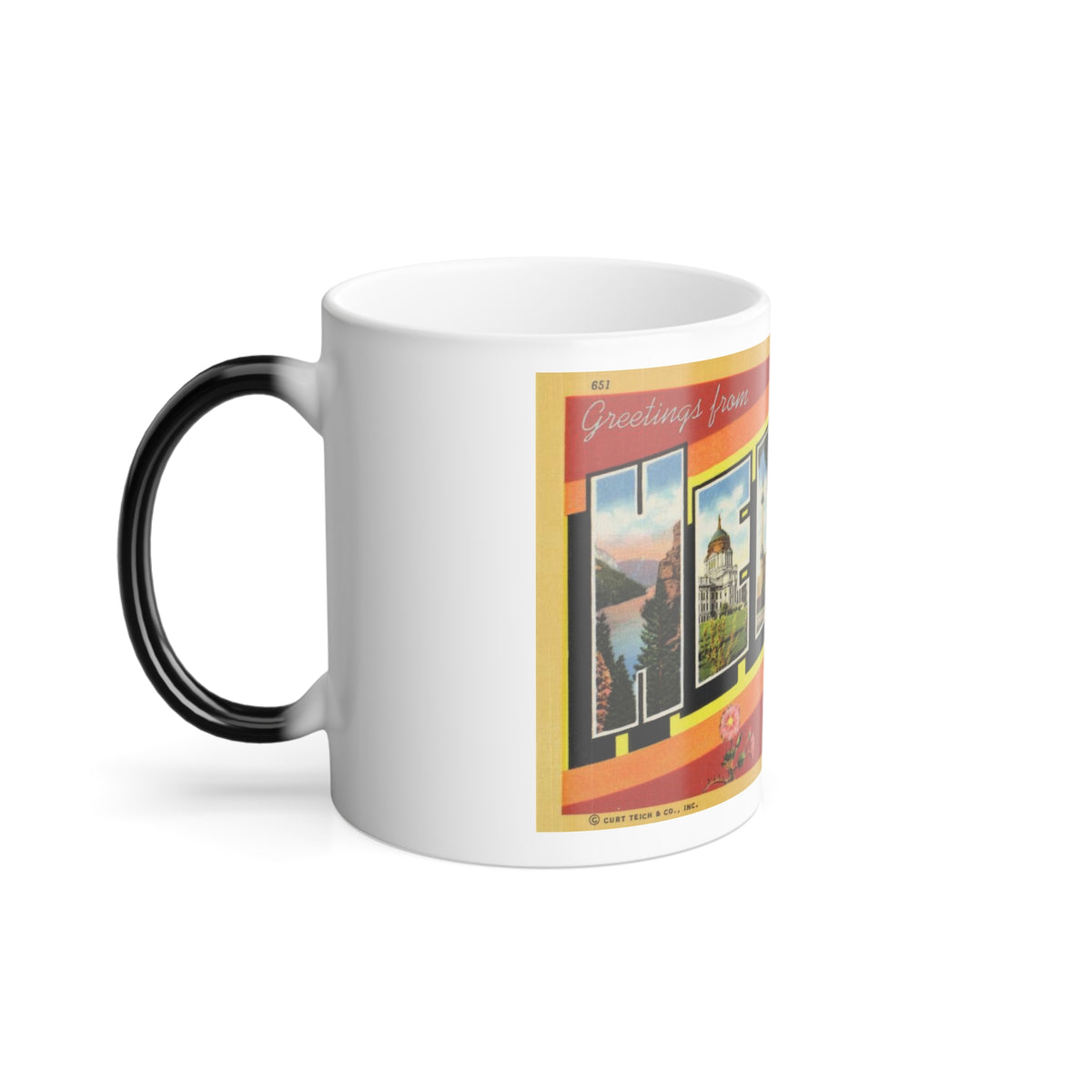 Greetings from Helena (Greeting Postcards) Color Changing Mug 11oz