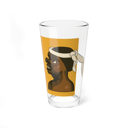 Flag of Corsica 14th century (France) Pint Glass 16oz