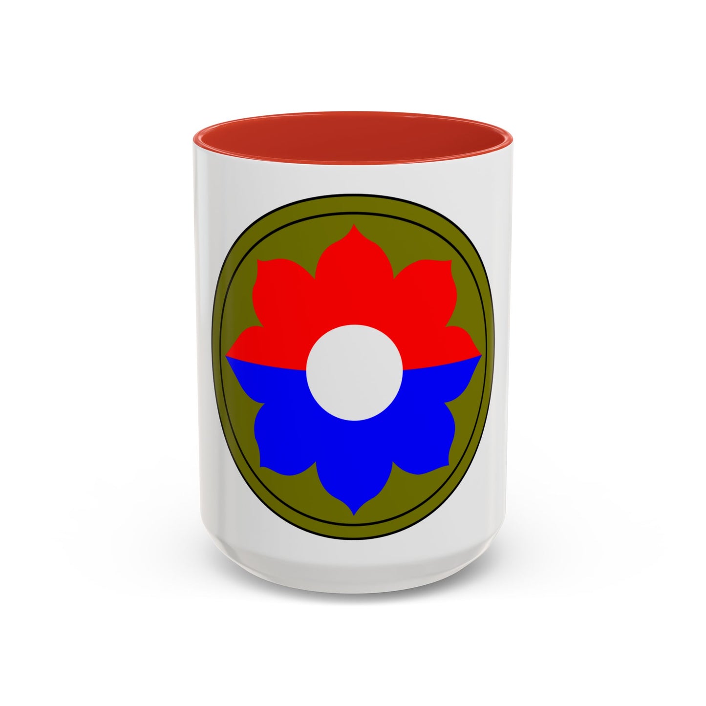 9th Infantry Division patch (U.S. Army) Accent Coffee Mug