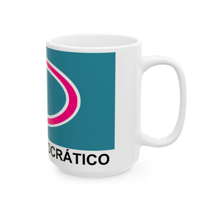 Bandera - Cambio Democratico Panama (Panama) White Coffee Mug