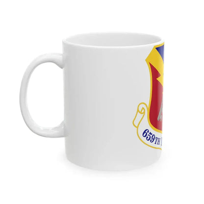 659 Intelligence Surveillance and Reconnaissance Group ACC (U.S. Air Force) White Coffee Mug - Go Mug Yourself