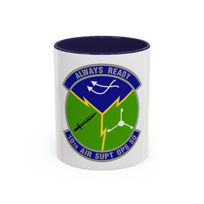 10 Air Support Operations Squadron ACC (U.S. Air Force) Accent Coffee Mug