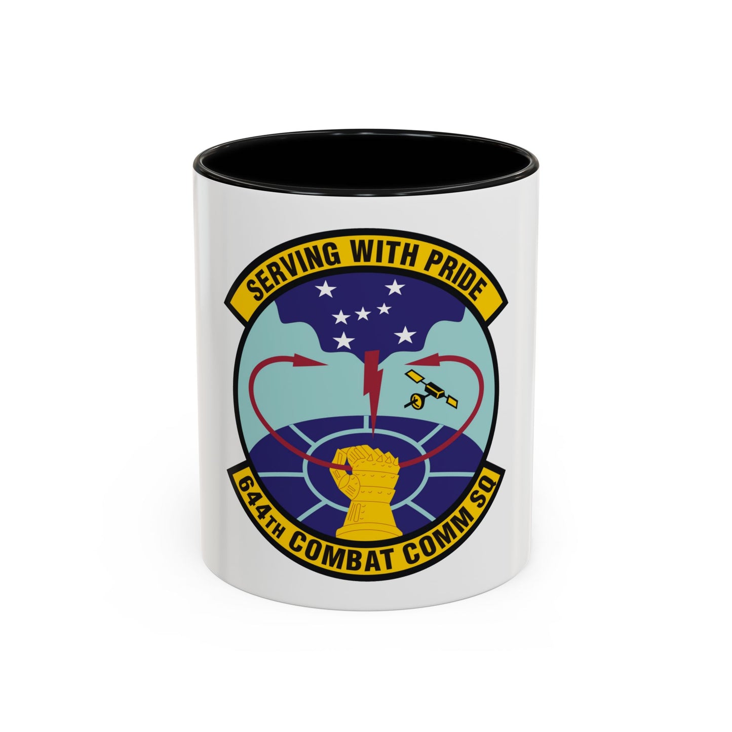 644th Combat Communications Squadron (U.S. Air Force) Accent Coffee Mug